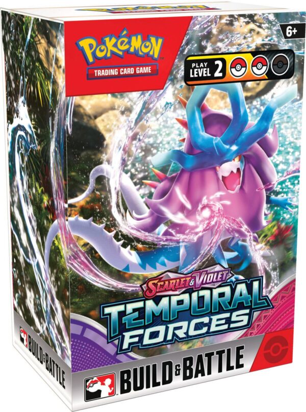 Build & Battle Box Scarlet & Violet TEMPORAL FORCES – INGLES