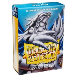 DRAGON SHIELD JAPANESE MATTE SILVER