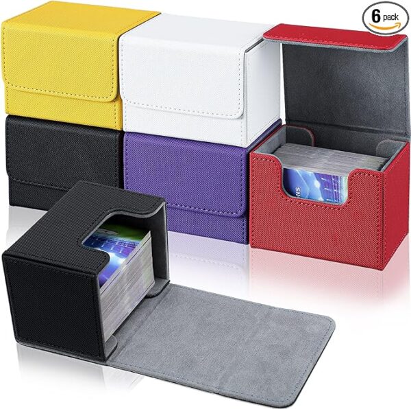 caja magnética de almacenamiento de cartas para más de 100 cartas
