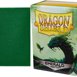 Dragon Shield Sleeves: Standard- Matte Esmerald (100 ct.)
