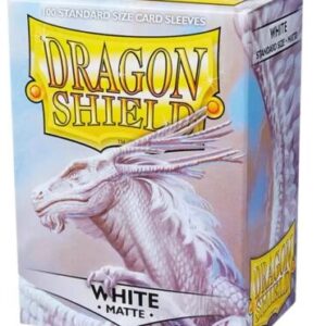 Dragon Shield Sleeves: Standard- Matte White (100 ct.)