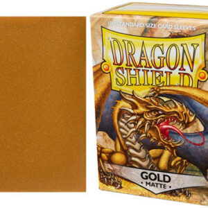 Dragon Shield Sleeves: Standard- Matte Gold (100 ct.)