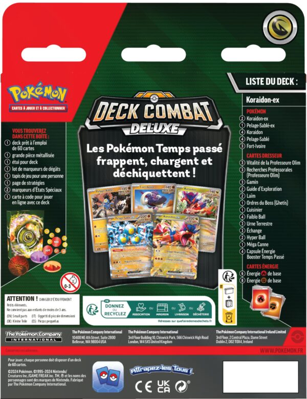 DELUXE BATTLE DECK KORAIDON EX - Imagen 2